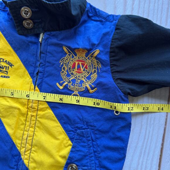 Polo Ralph Lauren Boys Size 12M Reversible Jacket Bleecker Classic Challenge Cup - Picture 8 of 11